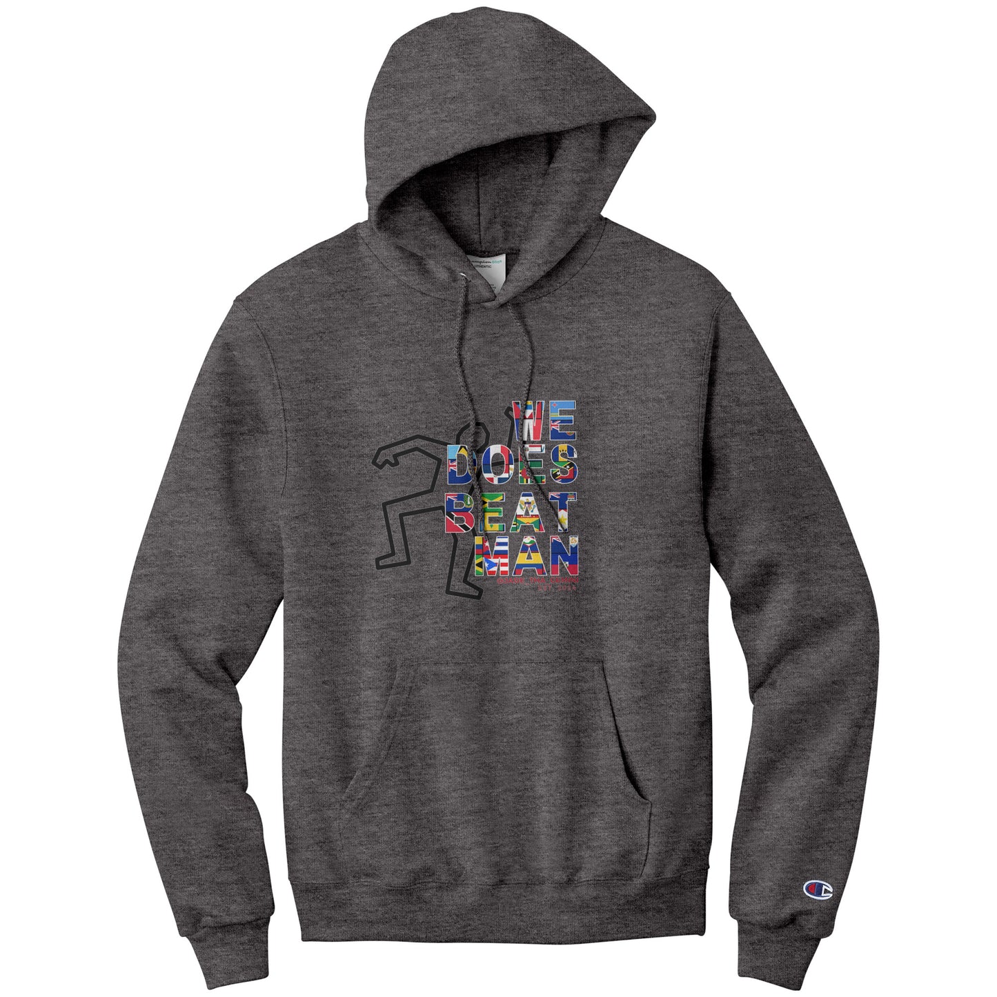 We Does Beat Man Hoodie