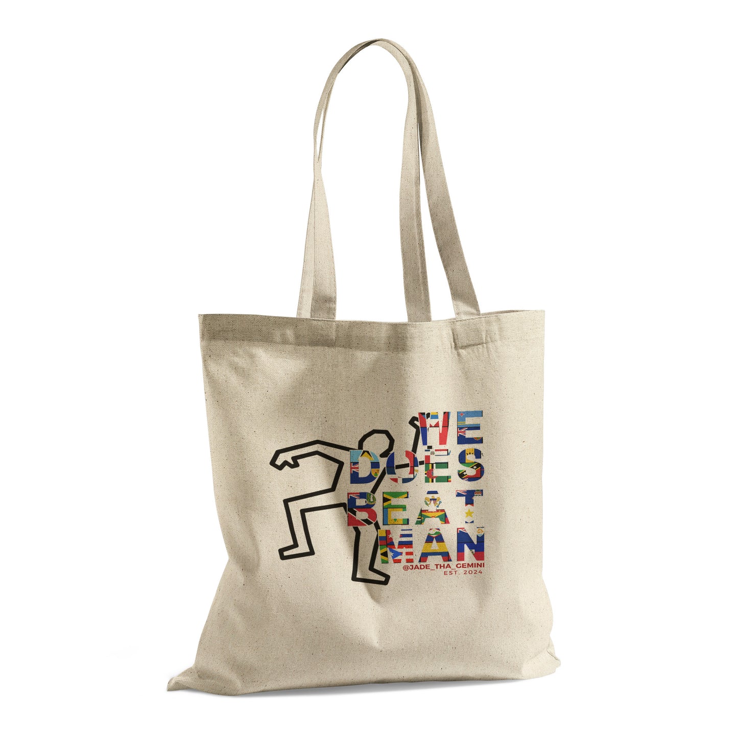 We Does Beat Man Tote