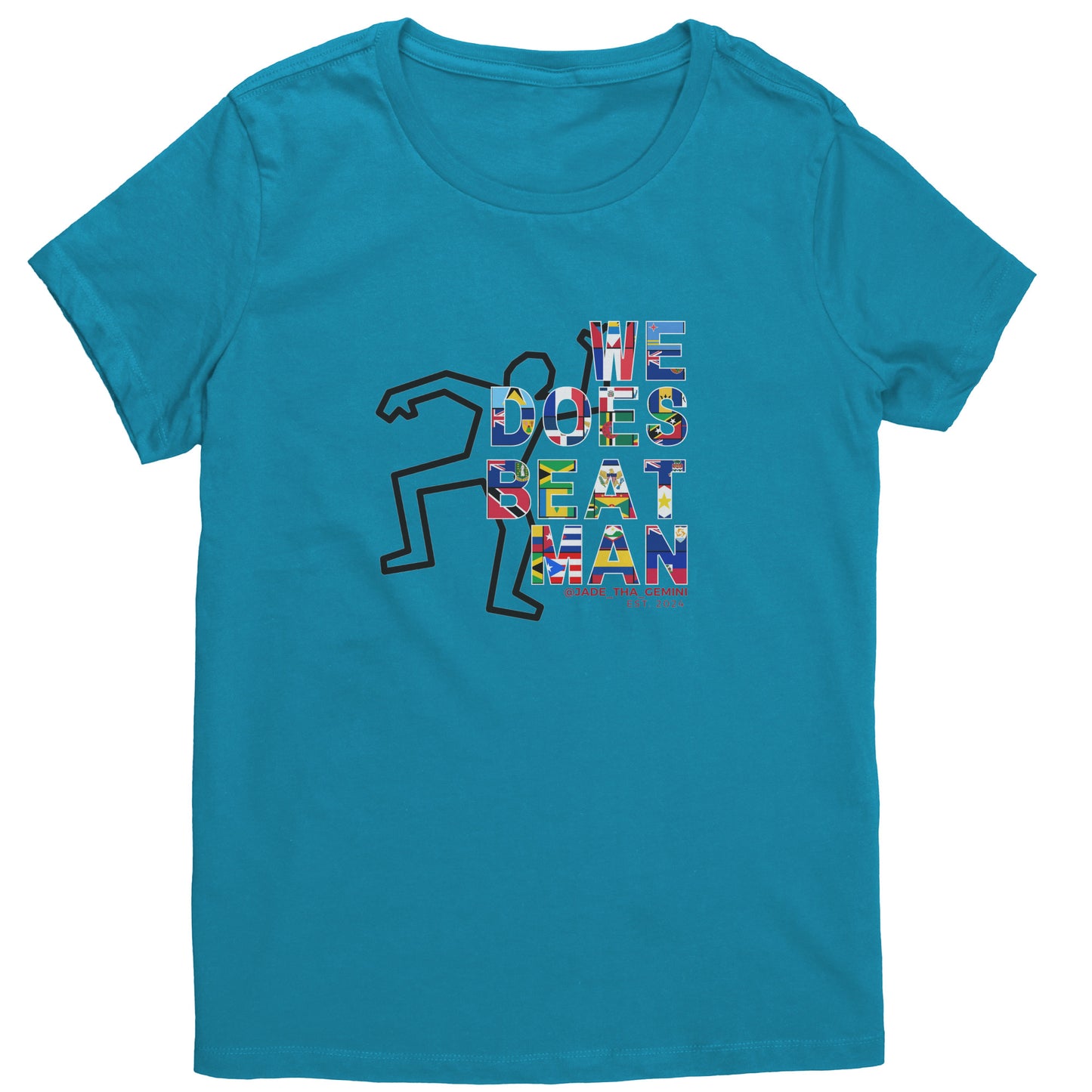 We Does Beat Man Women's Tshirt