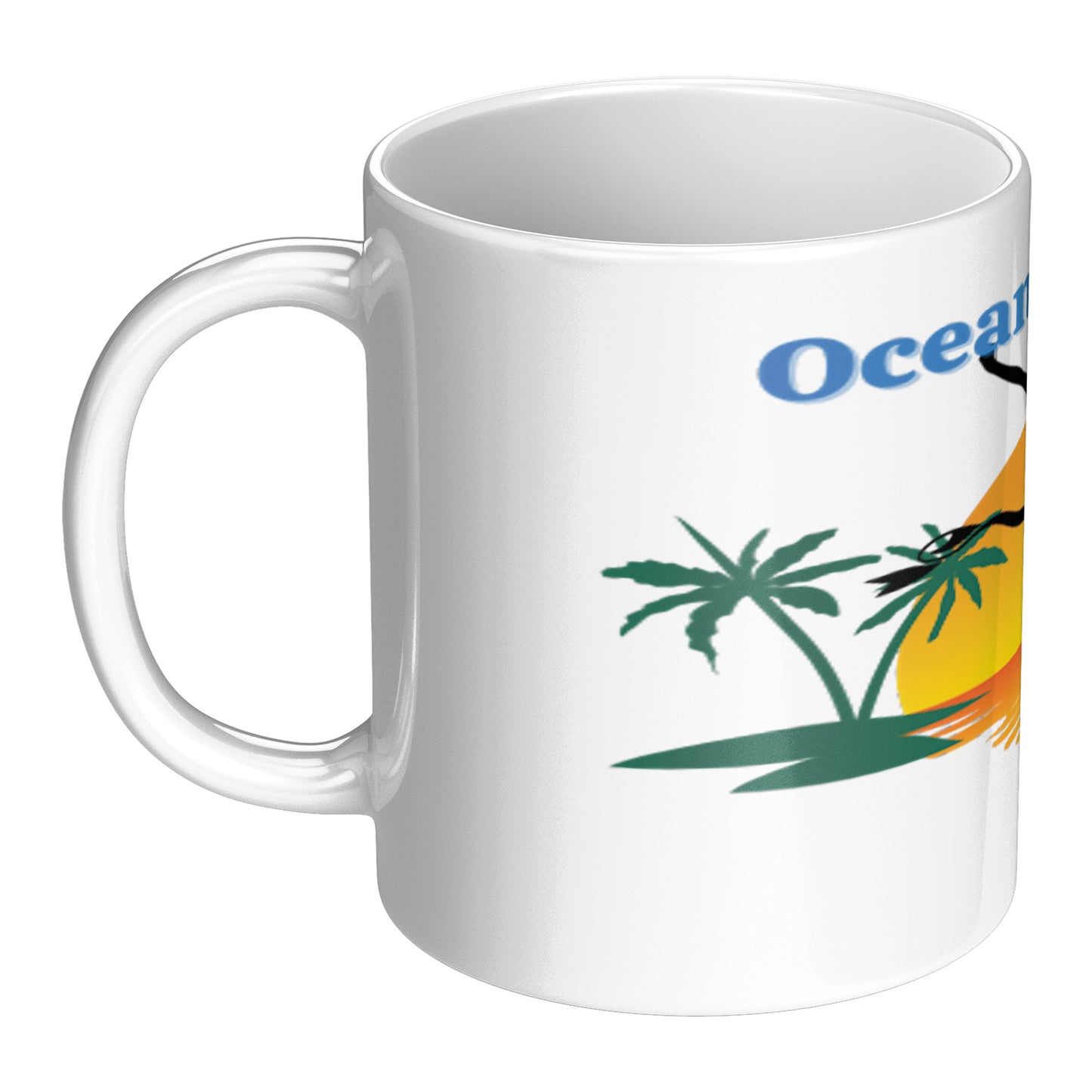 Women's Ocean Runners Coffee Mug Wht