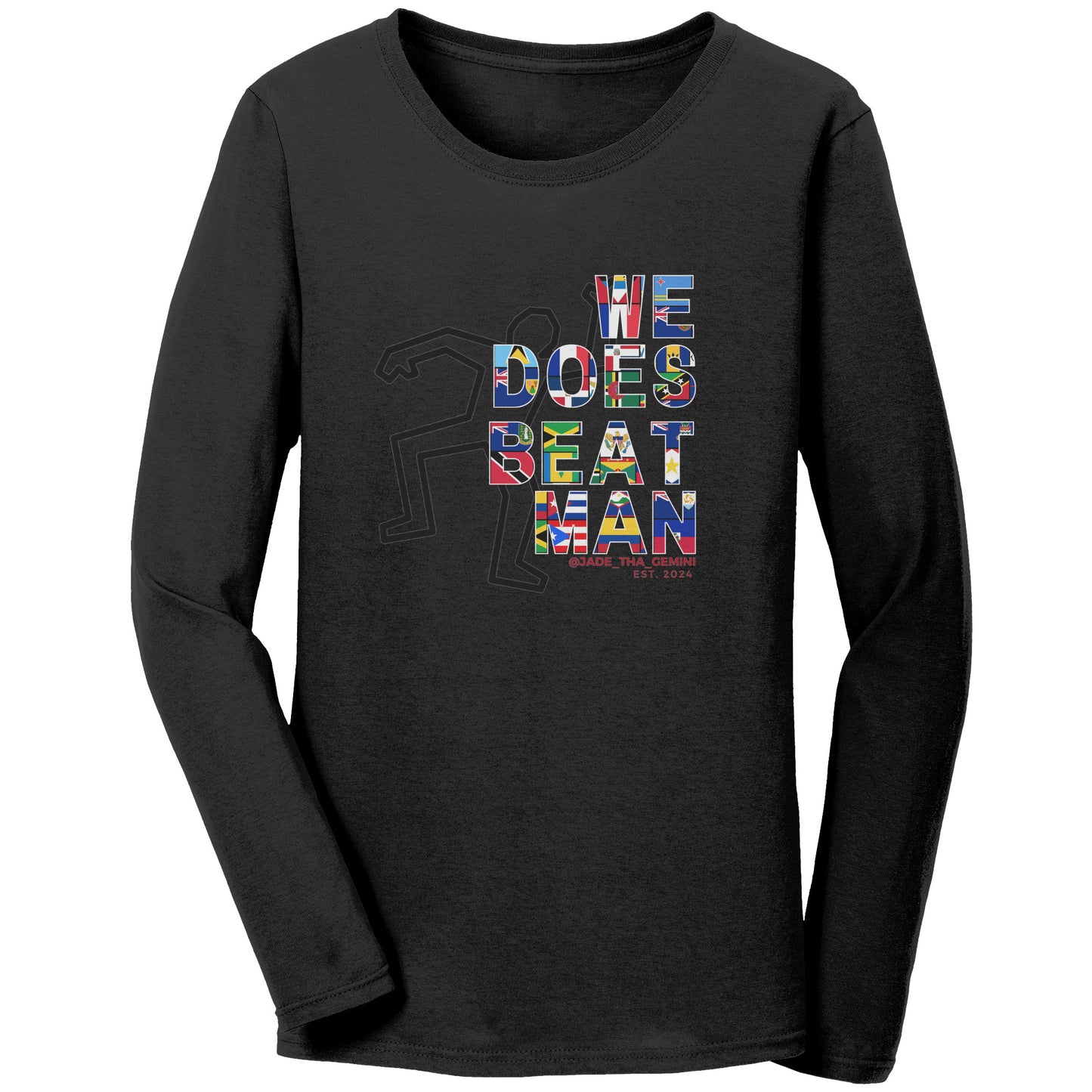 Longsleeve - We Does Beat Man Tshirt