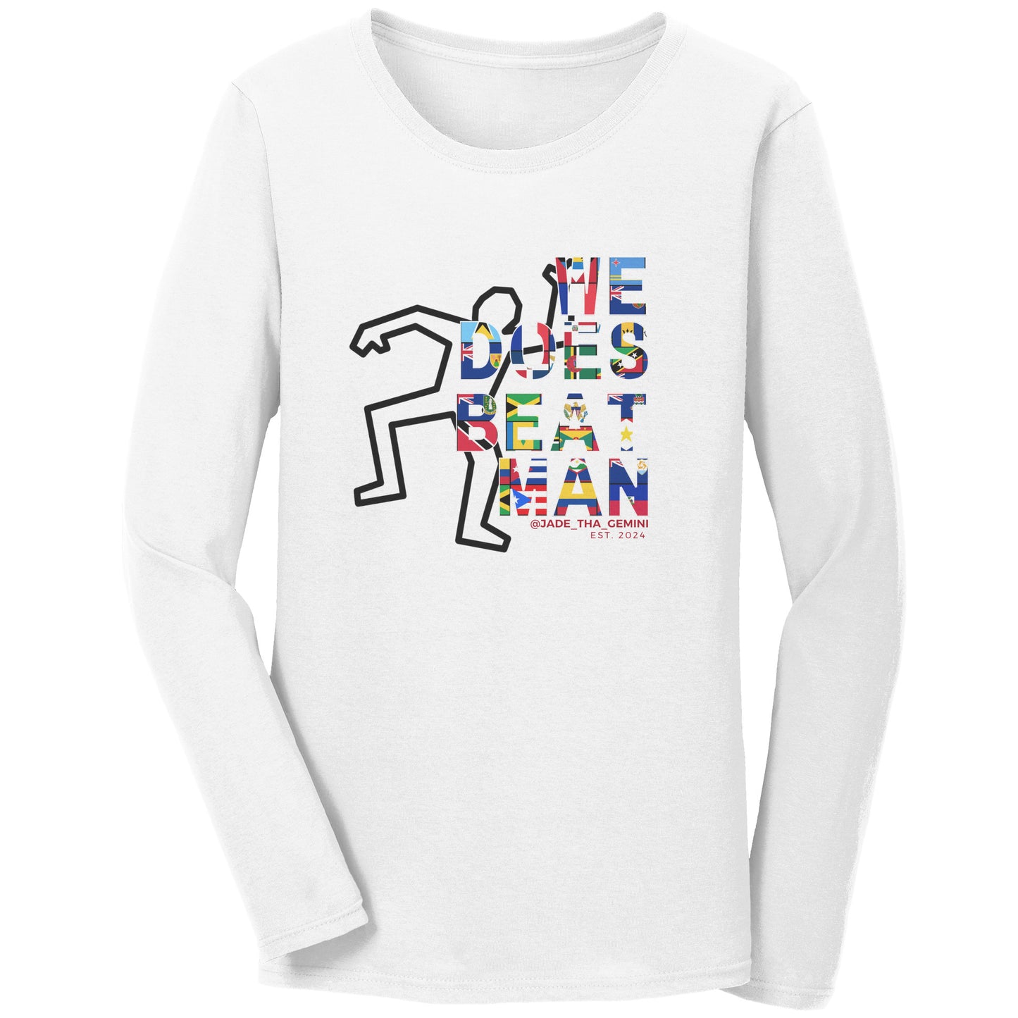 Longsleeve - We Does Beat Man Tshirt