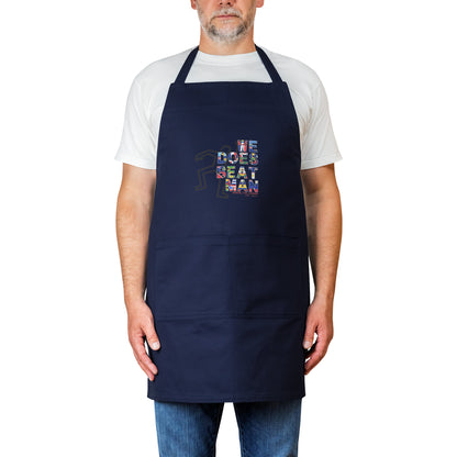 We Does Beat Man Apron