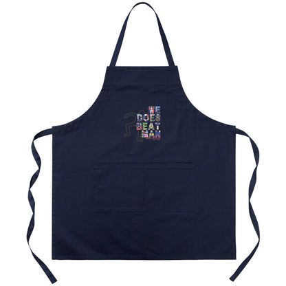We Does Beat Man Apron
