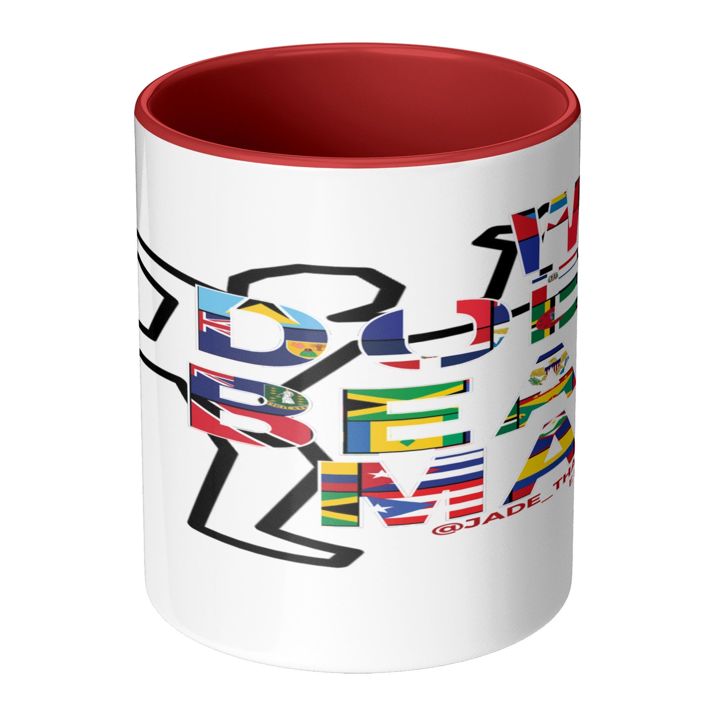 We Does Beat Man Coffee Mug