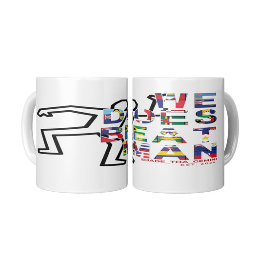 We Does Beat Man Coffee Mug Wht