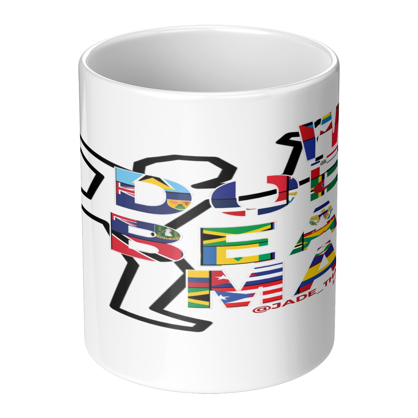 We Does Beat Man Coffee Mug Wht