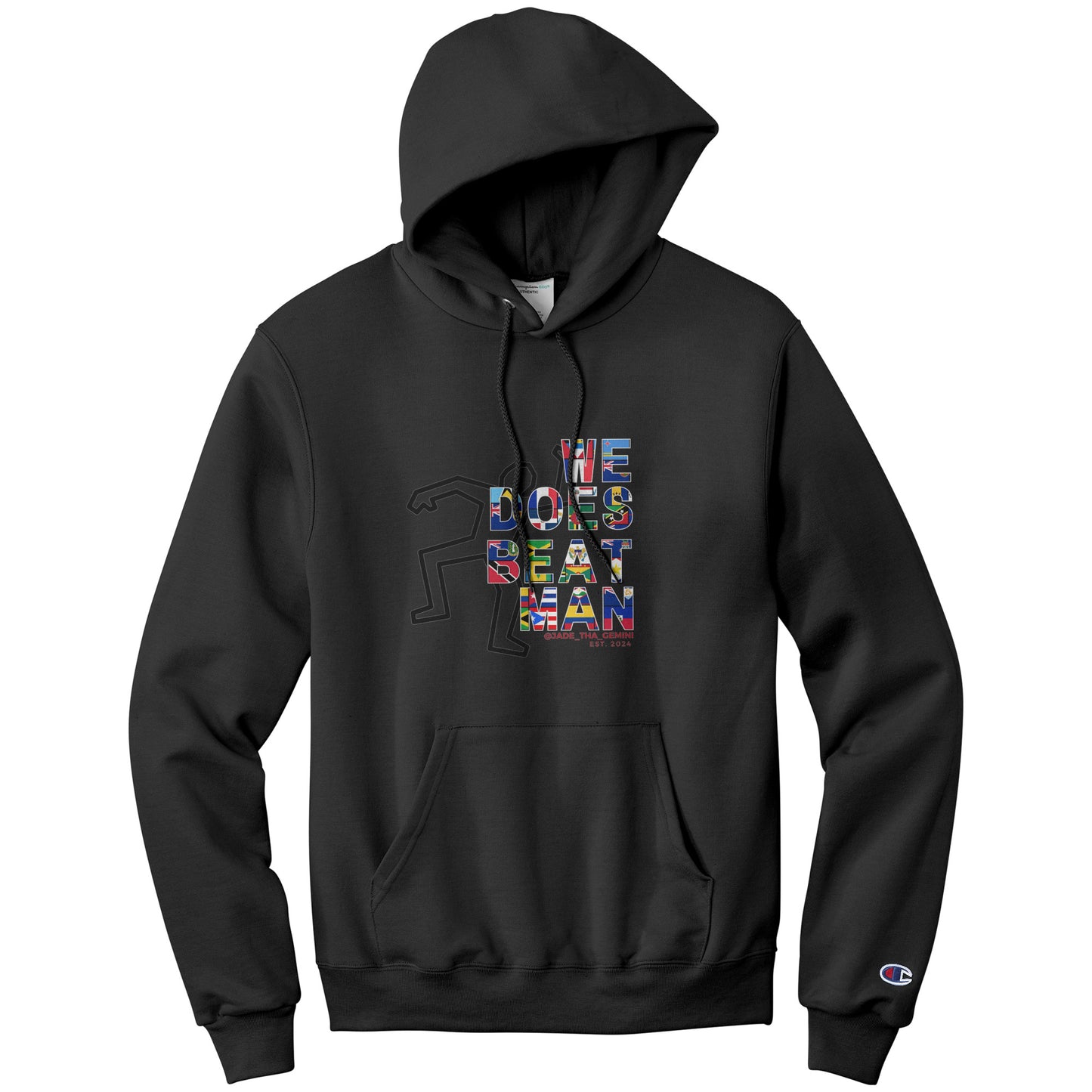 We Does Beat Man Hoodie