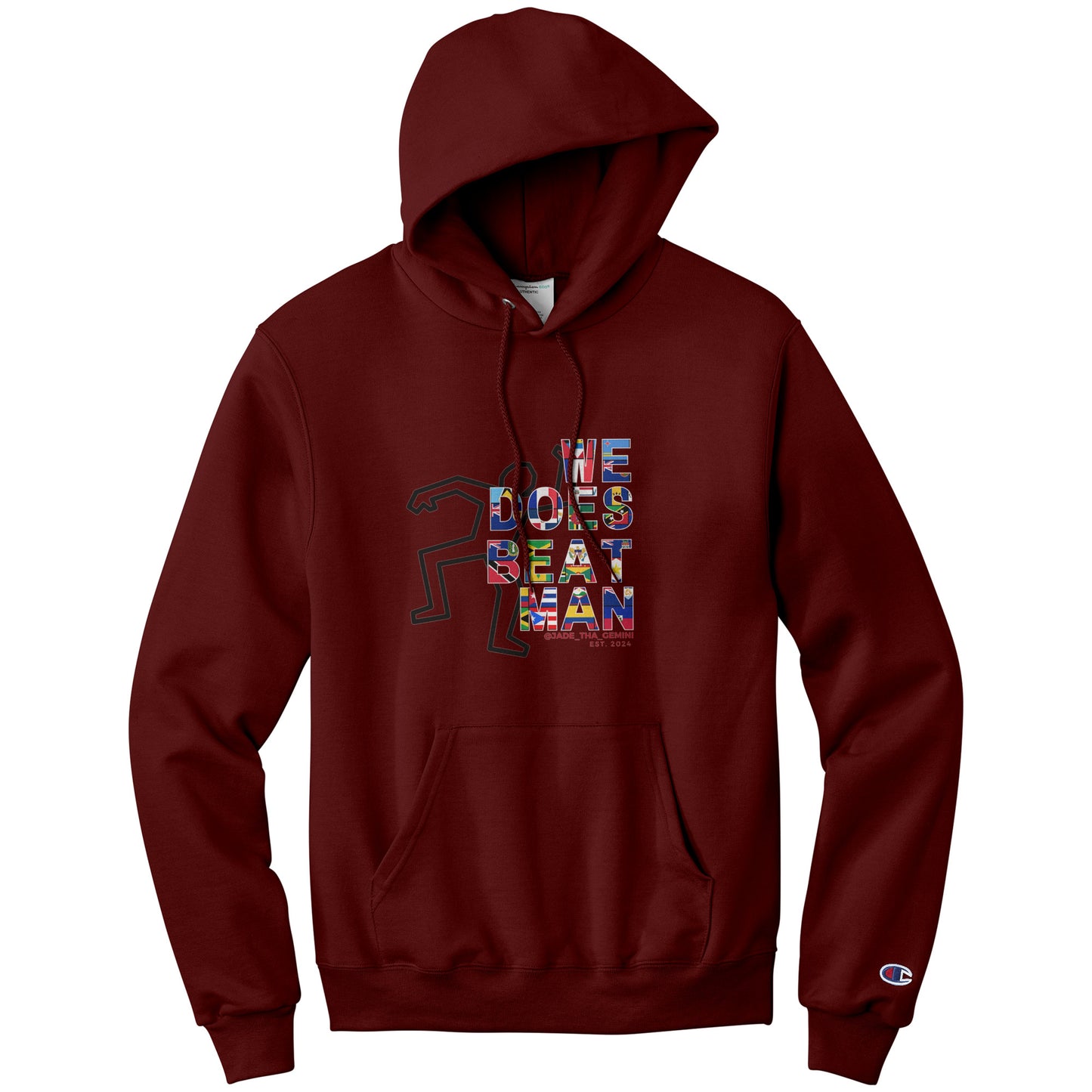 We Does Beat Man Hoodie
