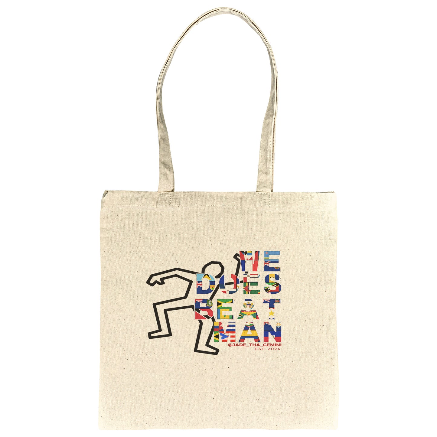 We Does Beat Man Tote