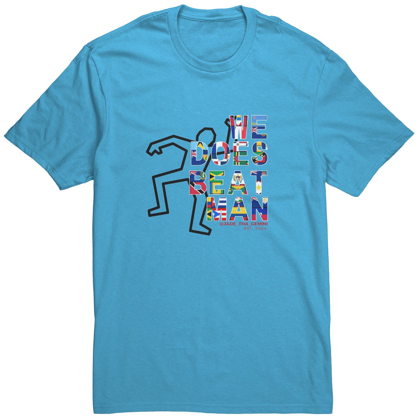 We Does Beat Man Tshirt - Mens