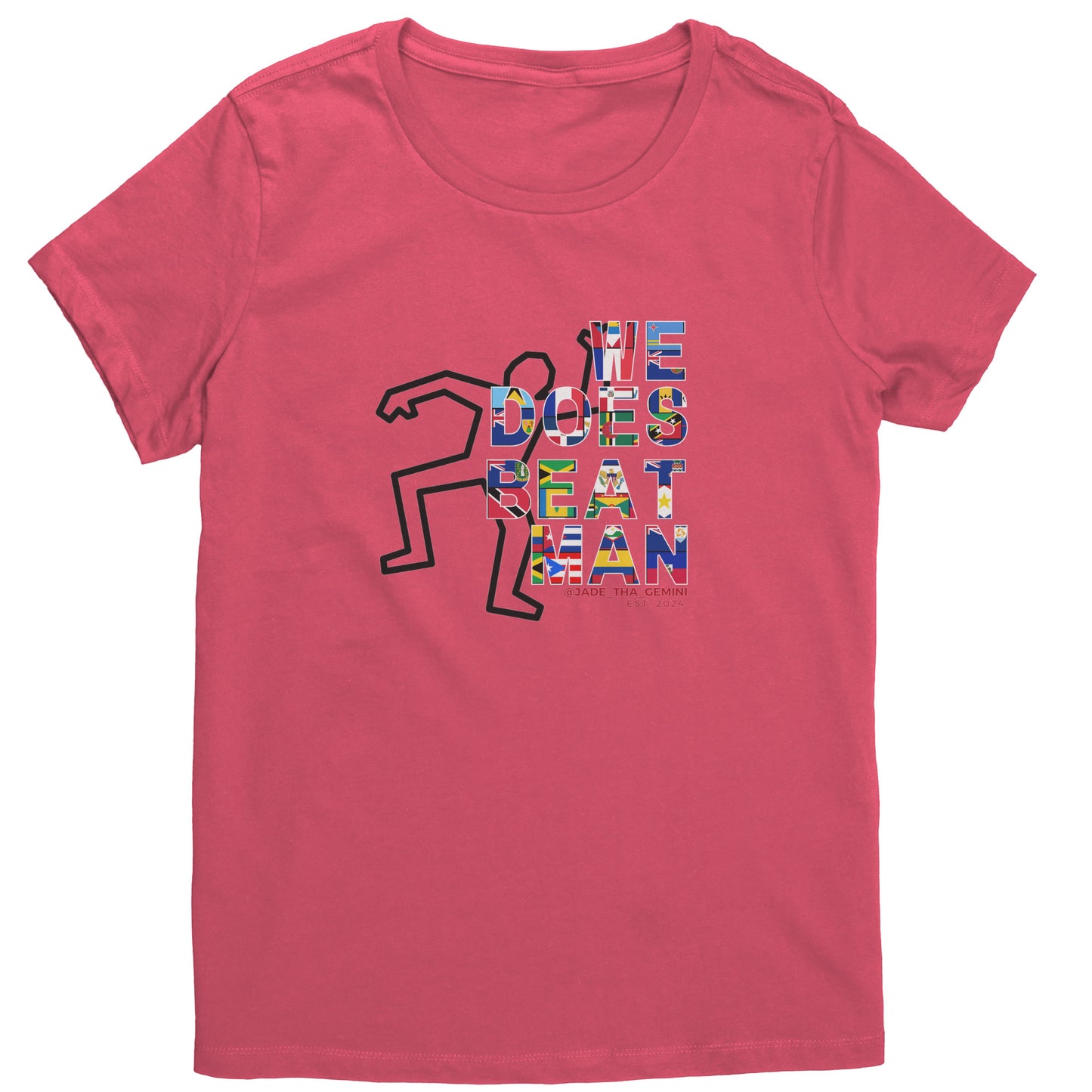 We Does Beat Man Women's Tshirt