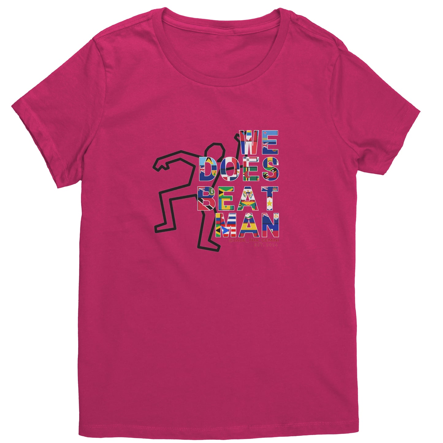 We Does Beat Man Women's Tshirt