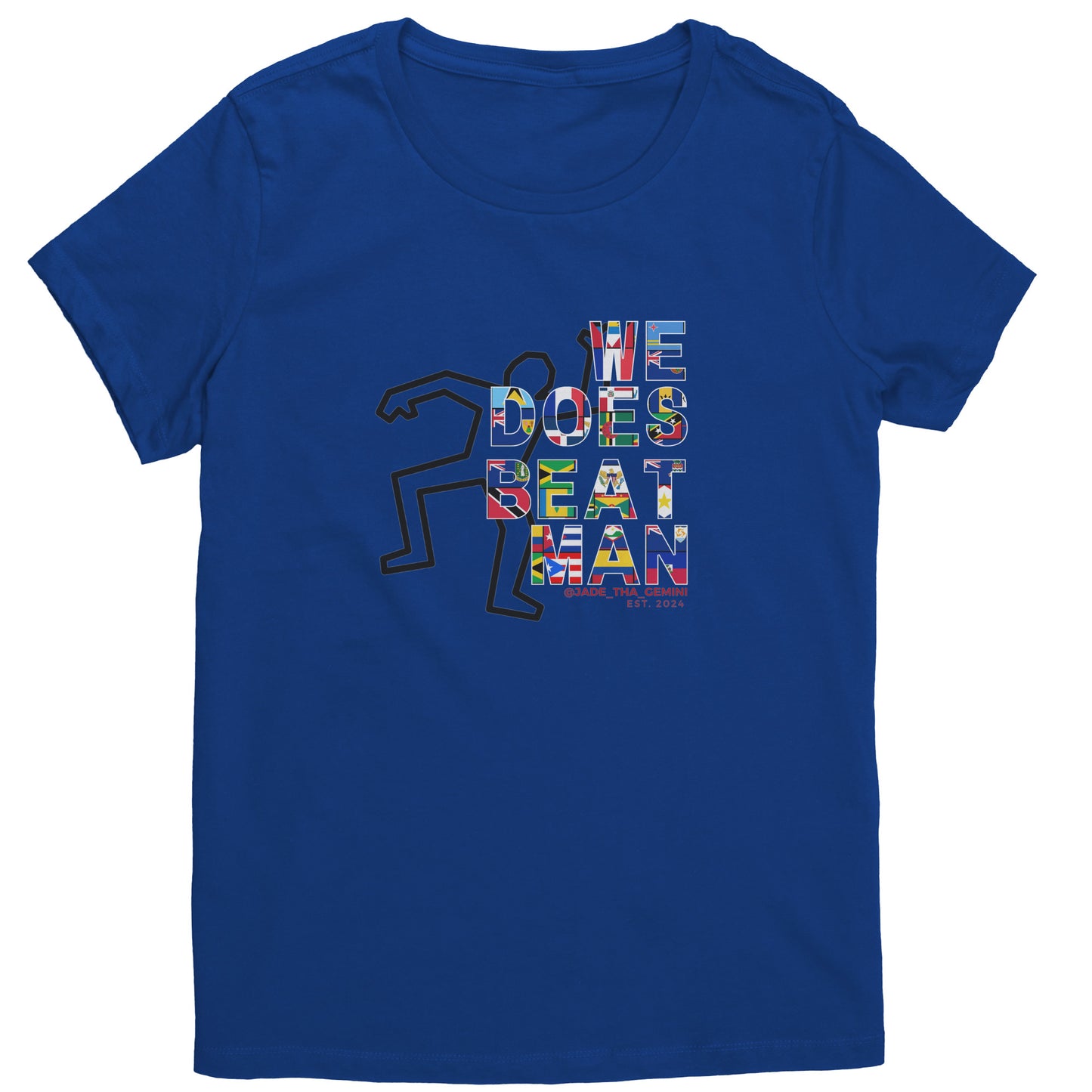 We Does Beat Man Women's Tshirt