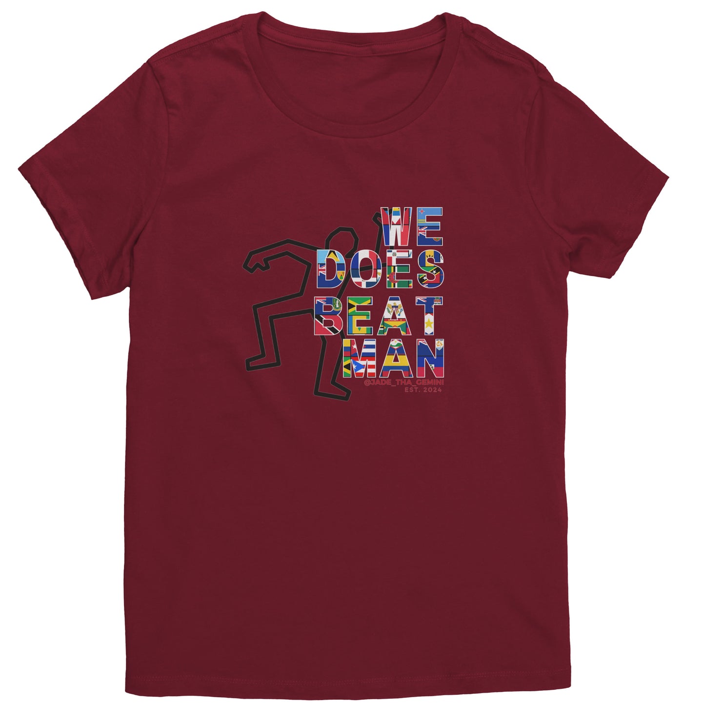 We Does Beat Man Women's Tshirt