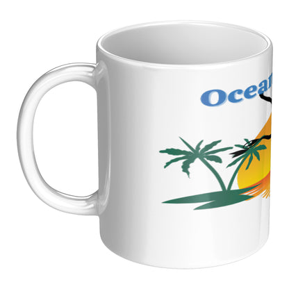 Women's Ocean Runners Coffee Mug Wht
