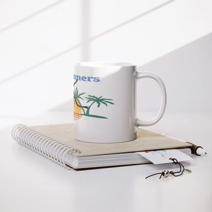 Women's Ocean Runners Coffee Mug Wht